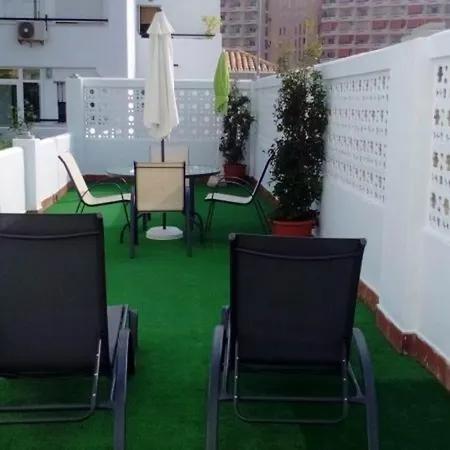 With One Bedroom In With Wonderful Mountain View Shared Pool Terrace 950 M From The Beach * Torremolinos